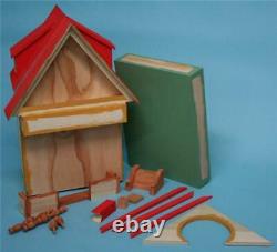 Jean Nordquist's Reproduction Bliss Keyhole 19H Doll House KIT with interior
