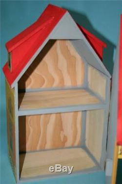 Jean Nordquist's Reproduction Bliss Keyhole 19H Doll House KIT with interior