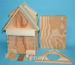 Jean Nordquist's Reproduction Bliss Keyhole 19H Doll House KIT with interior