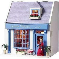 Jenny Wren's Dolls House Victorian Shop Pub Cafe Unpainted Flat Pack Kit 112