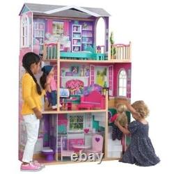 Jumbo Furniture Dollhouse American Girl Toy Tall Doll Play House Large Mansion