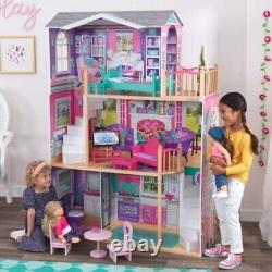 Jumbo Furniture Dollhouse American Girl Toy Tall Doll Play House Large Mansion