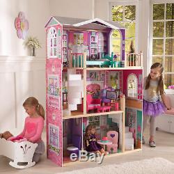 Jumbo Furniture Dollhouse American Girl Toy Tall Doll Play House Large Mansion