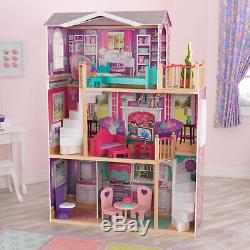 Jumbo Furniture Dollhouse American Girl Toy Tall Doll Play House Large Mansion