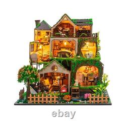 Kapu Forest HD Miniature DIY Doll House Wooden Building Kits for Adult Gifts