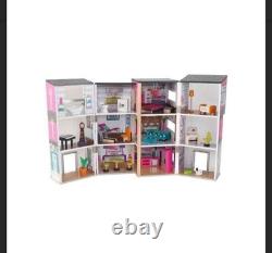 KidKraft 65833 Girl's Uptown Dollhouse with Furniture