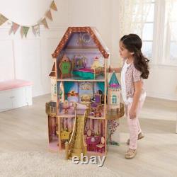 KidKraft Disney Princess Belle Enchanted Wooden Dollhouse NEW