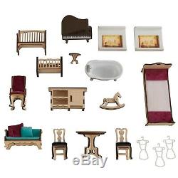 KidKraft Grand 50th Anniversary Victorian Dollhouse with 20 Accessories 4'+ High
