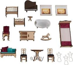 KidKraft Grand Anniversary Wooden Dollhouse with Furniture