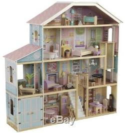 KidKraft Majestic Mansion Deluxe Pretend Play Dollhouse New