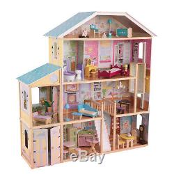 KidKraft Majestic Mansion Dollhouse Play Set 34 Accessories Kids Toy Doll House