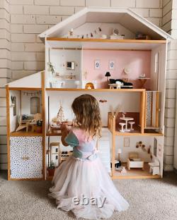 KidKraft Majestic Mansion Wooden Dollhouse Gift for Ages 3+