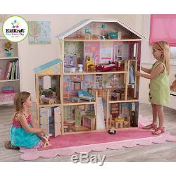 KidKraft Majestic Mansion Wooden Dollhouse with 33 Pieces of Furniture