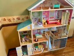 KidKraft Majestic Mansion Wooden Dollhouse with 34 Accessories