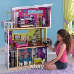 KidKraft My Modern Dollhouse with Elevator Lights/Sounds Kids Toy Playset New