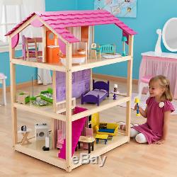 KidKraft So Chic Dollhouse with 46 Accessories