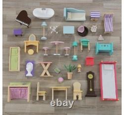 KidKraft Wooden Dollhouse With 34 Accessories