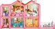 Kidcraft Easy Assembly Dolls House Princess' Pink Little Villa With Furniture