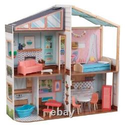 Kidkraft Designed by Me 29 Piece Magnetic Makeover Dollhouse