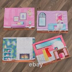 Kidkraft Designed by Me 29 Piece Magnetic Makeover Dollhouse