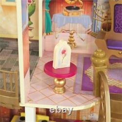 Kidkraft Disney 13 Piece Princess Belle Enchanted Dollhouse NEW FREE SHIPPING