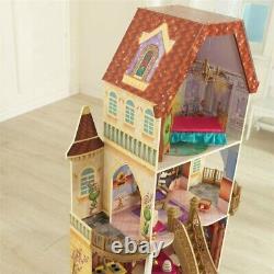 Kidkraft Disney 13 Piece Princess Belle Enchanted Dollhouse NEW FREE SHIPPING