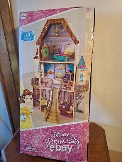 Kidkraft Disney Princess 13 Piece Belle Enchanted Dollhouse New Open Box