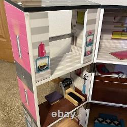 Kidkraft Doll House Mansion Trifold 3 Story & Some Furniture, & Accessories