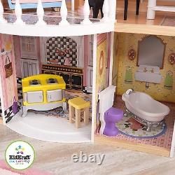 Kidkraft Magnolia Mansion Wooden Dollhouse with Lift fits Barbie Dolls