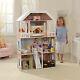 Kidkraft Savannah Dollhouse, Large Wooden Doll Mansion fits Barbie Dolls