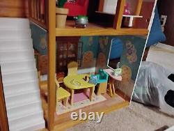Kids Kraft Majestic Mansion Dollhouse With Lots Of Accessories FREE SHIPPING