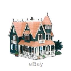 Kit Dollhouse House Wood Doll Wooden Diy Model Victorian Father Daughter Gifts