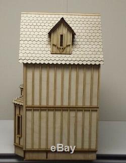 Kristiana Tudor 124 scale dollhouse Kit WITHOUT SHINGLES