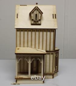 Kristiana Tudor 148 Scale Dollhouse Kit Without Shingles