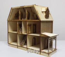 Kristiana Tudor 148 Scale Dollhouse Kit Without Shingles