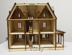 Kristiana Tudor 148 scale Dollhouse Kit with Shingles Included