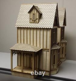 Kristiana Tudor Dollhouse 124 scale Dollhouse WITHOUT shingles Kristiana Tudor Dollhouse 124 scale Dollhouse WITHOUT shingles