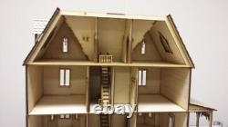 Kristiana Tudor Dollhouse 124 scale Dollhouse WITHOUT shingles Kristiana Tudor Dollhouse 124 scale Dollhouse WITHOUT shingles
