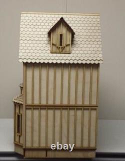 Kristiana Tudor Dollhouse 124 scale Dollhouse WITHOUT shingles Kristiana Tudor Dollhouse 124 scale Dollhouse WITHOUT shingles