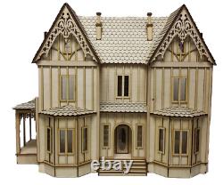 Kristiana Tudor Dolls House 124 Half Inch Scale Laser Cut Flat Pack Kit