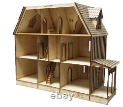 Kristiana Tudor Dolls House 124 Half Inch Scale Laser Cut Flat Pack Kit
