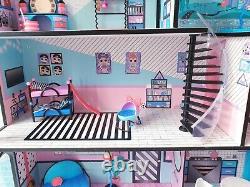 LOL Doll Surprise House With 13 Dolls, Babies & Pets Bundle Furniture Lift