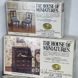 LOT Vintage House Of Miniatures 1970s XACTO Collectors Series 20 LOT Furnitures