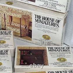 LOT Vintage House Of Miniatures 1970s XACTO Collectors Series 20 LOT Furnitures