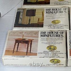 LOT Vintage House Of Miniatures 1970s XACTO Collectors Series 20 LOT Furnitures