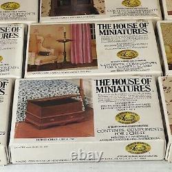 LOT Vintage House Of Miniatures 1970s XACTO Collectors Series 20 LOT Furnitures