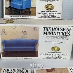 LOT Vintage House Of Miniatures 1970s XACTO Collectors Series 20 LOT Furnitures