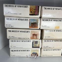 LOT Vintage House Of Miniatures 1970s XACTO Collectors Series 20 LOT Furnitures