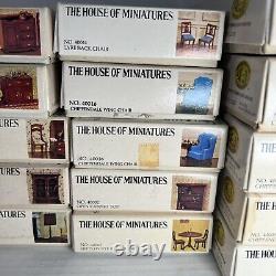 LOT Vintage House Of Miniatures 1970s XACTO Collectors Series 20 LOT Furnitures