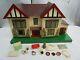 Large Vintage 1950s Dolls House Kit Built With Some Accessories
